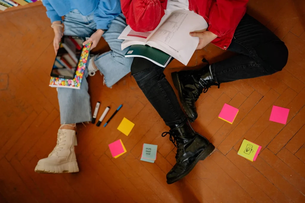 Students Studying